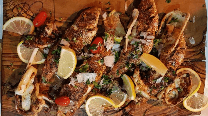 Complet daurade ou loup