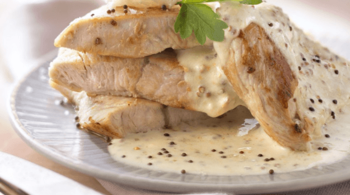 Escalope à la crème