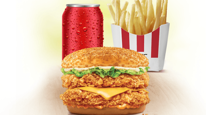 Mighty Zinger Menu