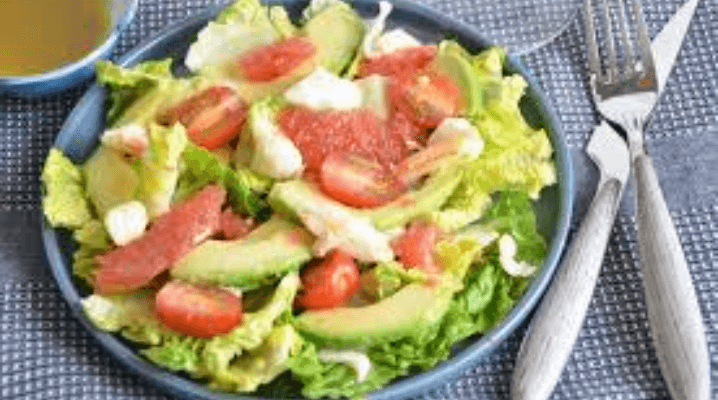 Salade Avocat aux crevettes & chair de crabe