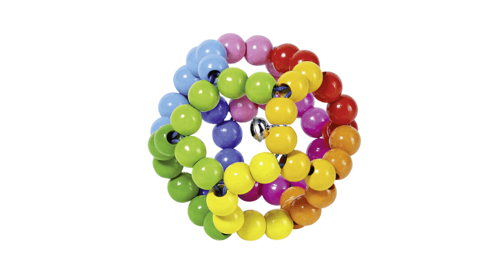 Hochet Balle Arc-En-Ciel