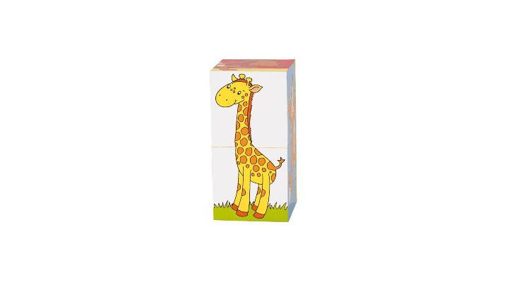 Puzzle De Cubes, Animaux