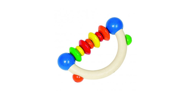 Hochet Demi-Cercle Arc-En-Ciel