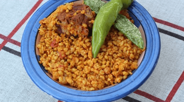 برغل بالعلوش