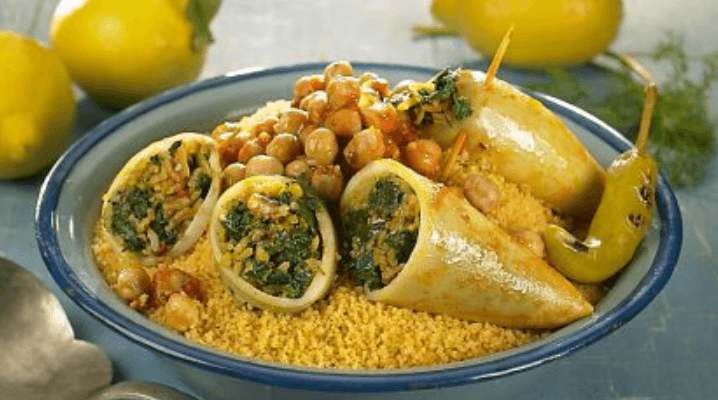 كسكسي بالصوبية المحشية