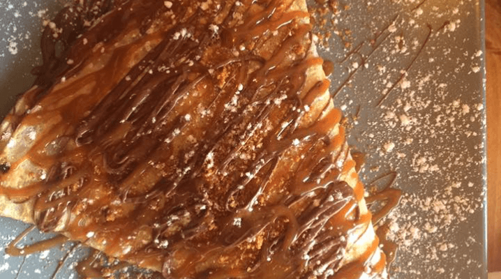 Crêpe Snickers
