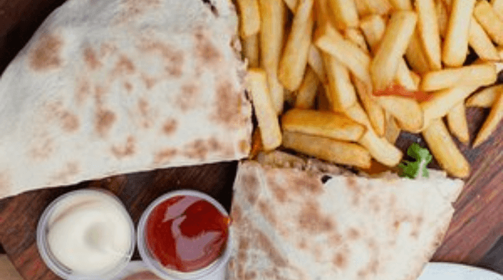 Makloub Escalope Panée