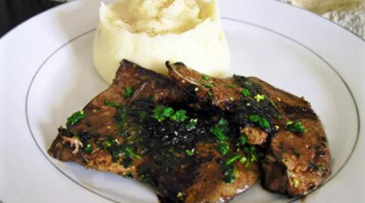 Plat foie d'agneau