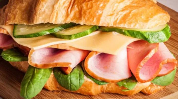 Sandwich jambon fromage