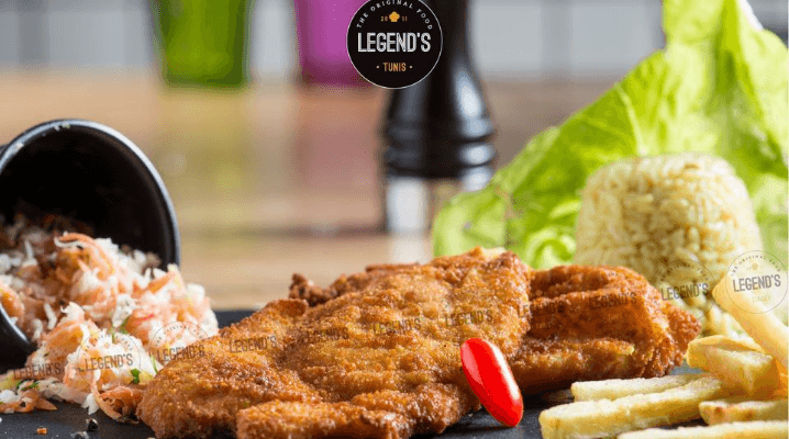 Plat Escalope Panée