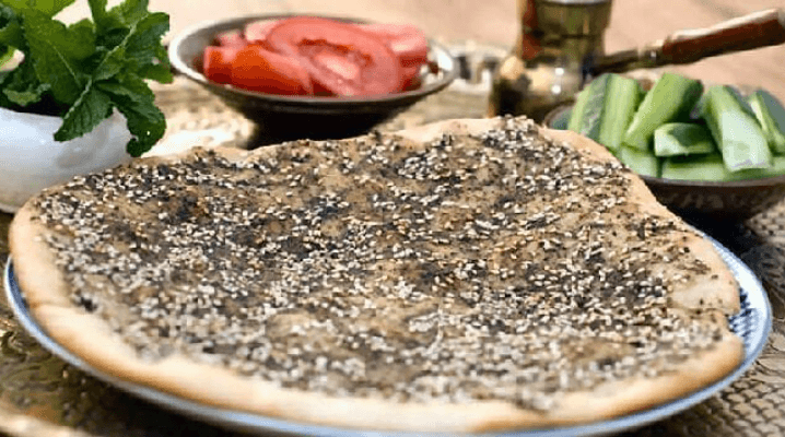 Manakish Zâatar Libanaise