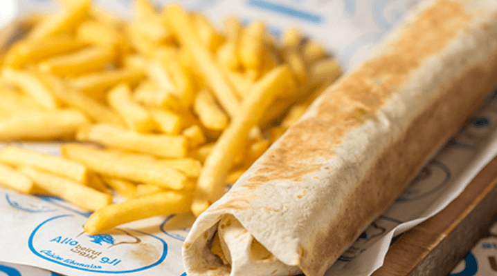 Saroukh Chicken avec Frites Portions