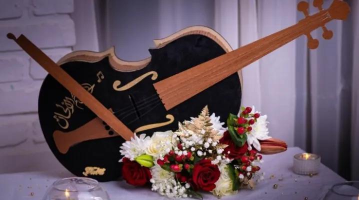 Box de fleurs violon