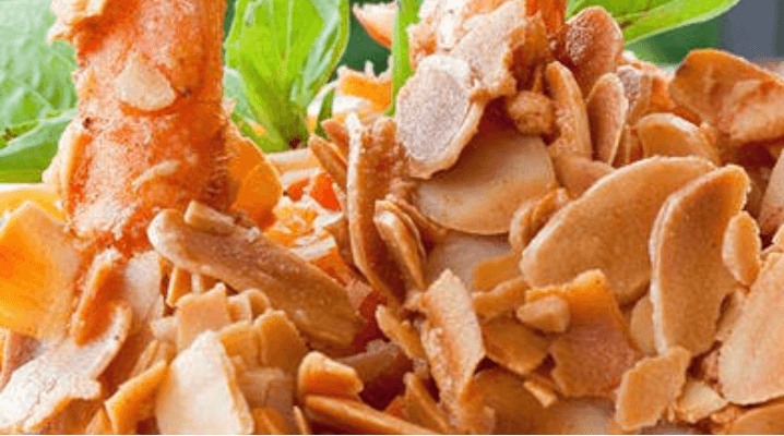 Crevettes Panée aux Amandes