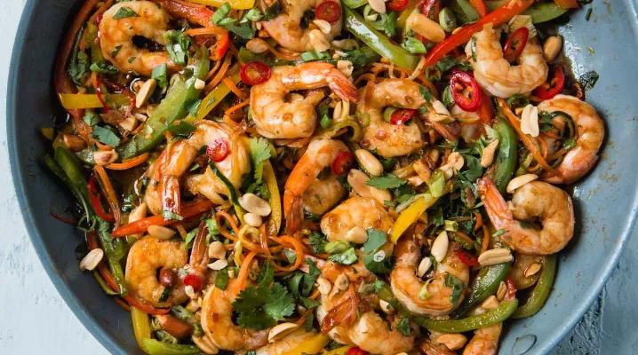 Shrimp fried rice