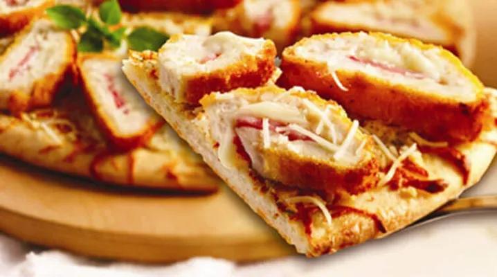 Pizza Cordon bleu