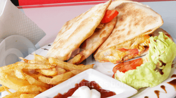 Makloub Escalope panée