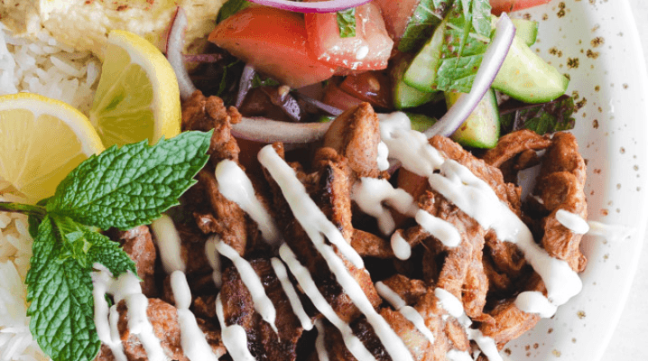 Plat Chawarma Poulet