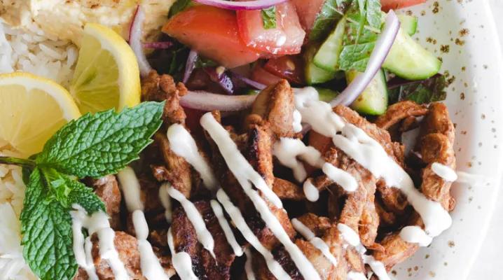 Plat Chawarma Poulet