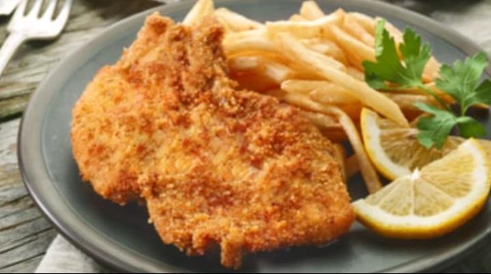 Plat Escalope panée