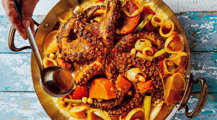 Couscous au Poulpe