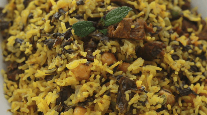 Riz Jerbi à l'Agneau