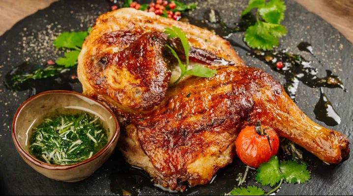 Cuisse de poulet grillée