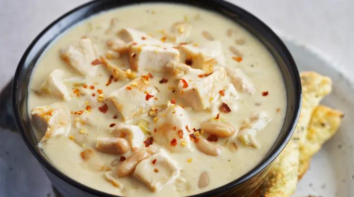 Soupe lait de coco
