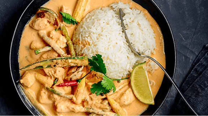 Thai curry rouge
