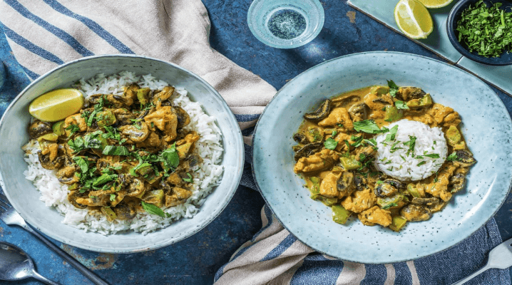 Thai curry vert