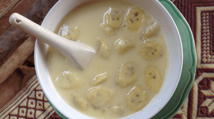 Lait de coco à la banane (6P)