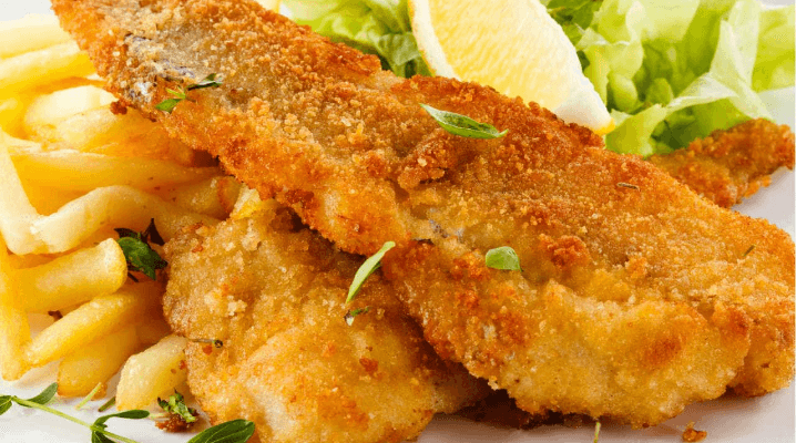 Plat Escalope Panée