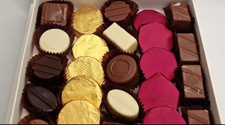 Boîte chocolat belge a 145dh