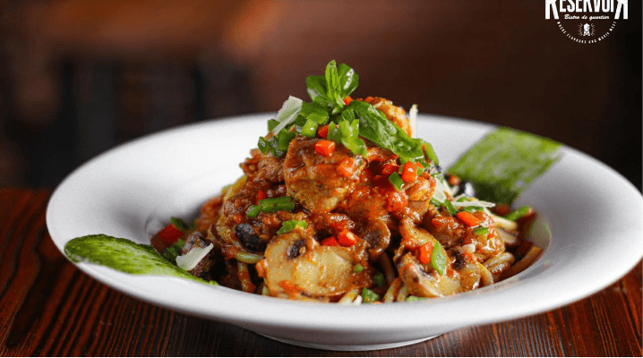 Spaghetti Poulet Cacciatore