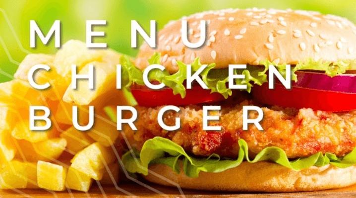Menu Chicken Burger