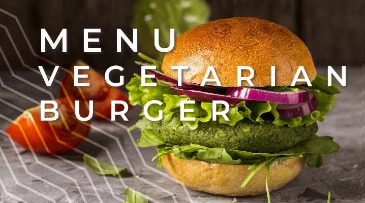 Menu Vegetarian Burger