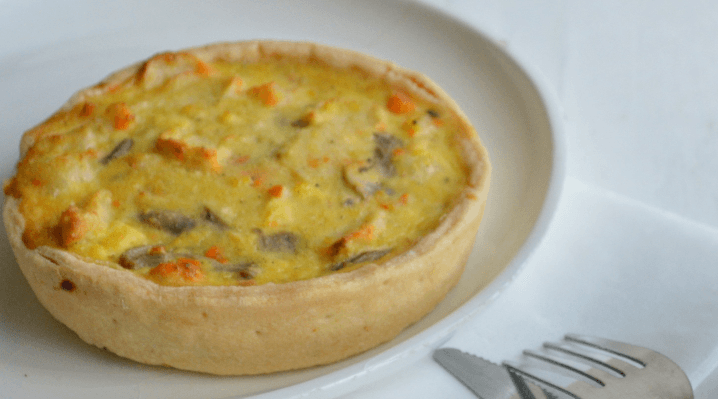 Quiche saumon