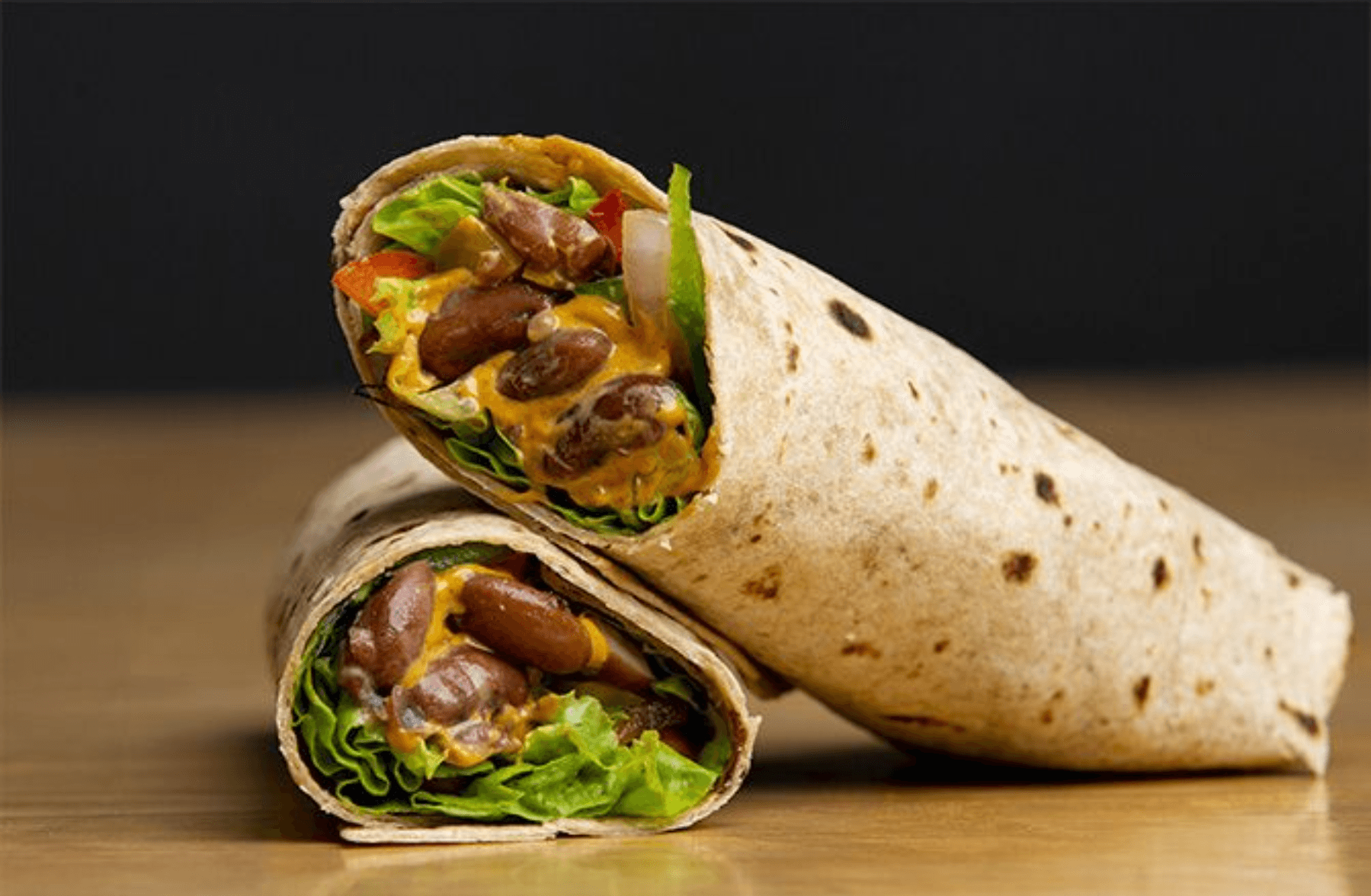 Menu wrap foie d'agneau