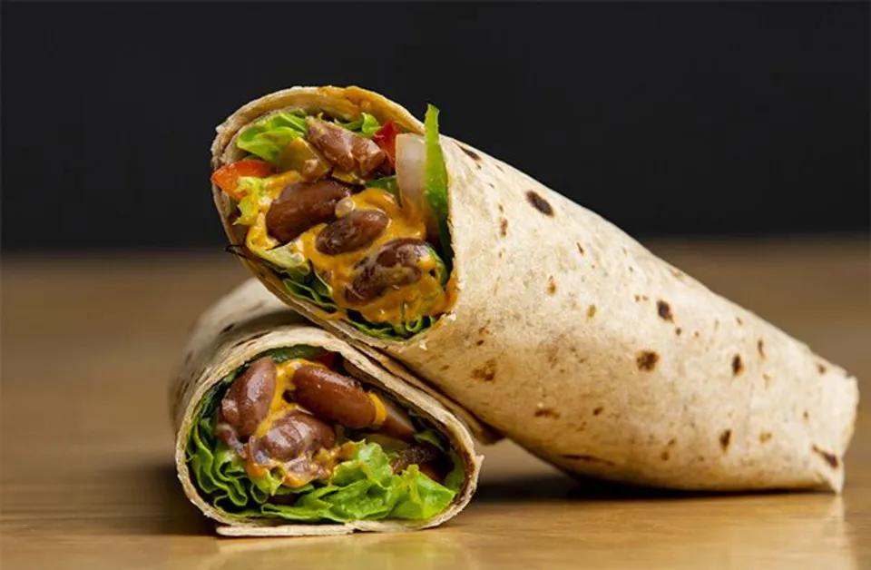 Menu wrap foie d'agneau