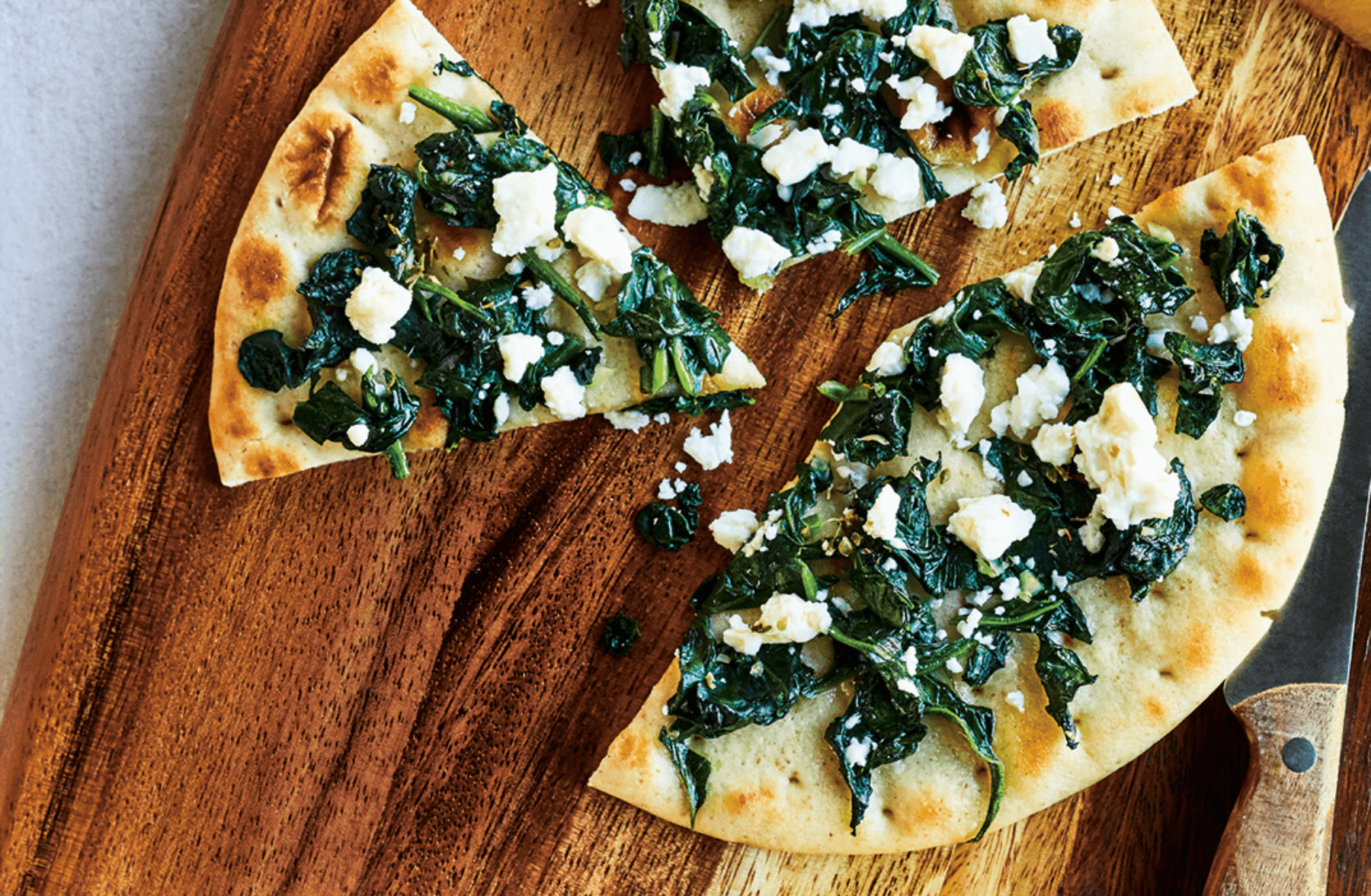 Pizza Ricotta épinard