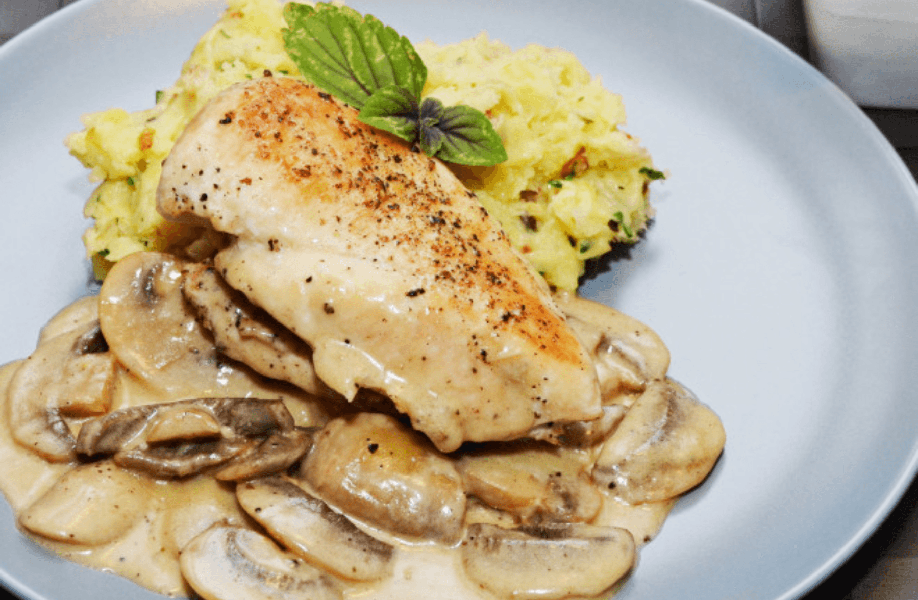 Escalope Sauce Champignons