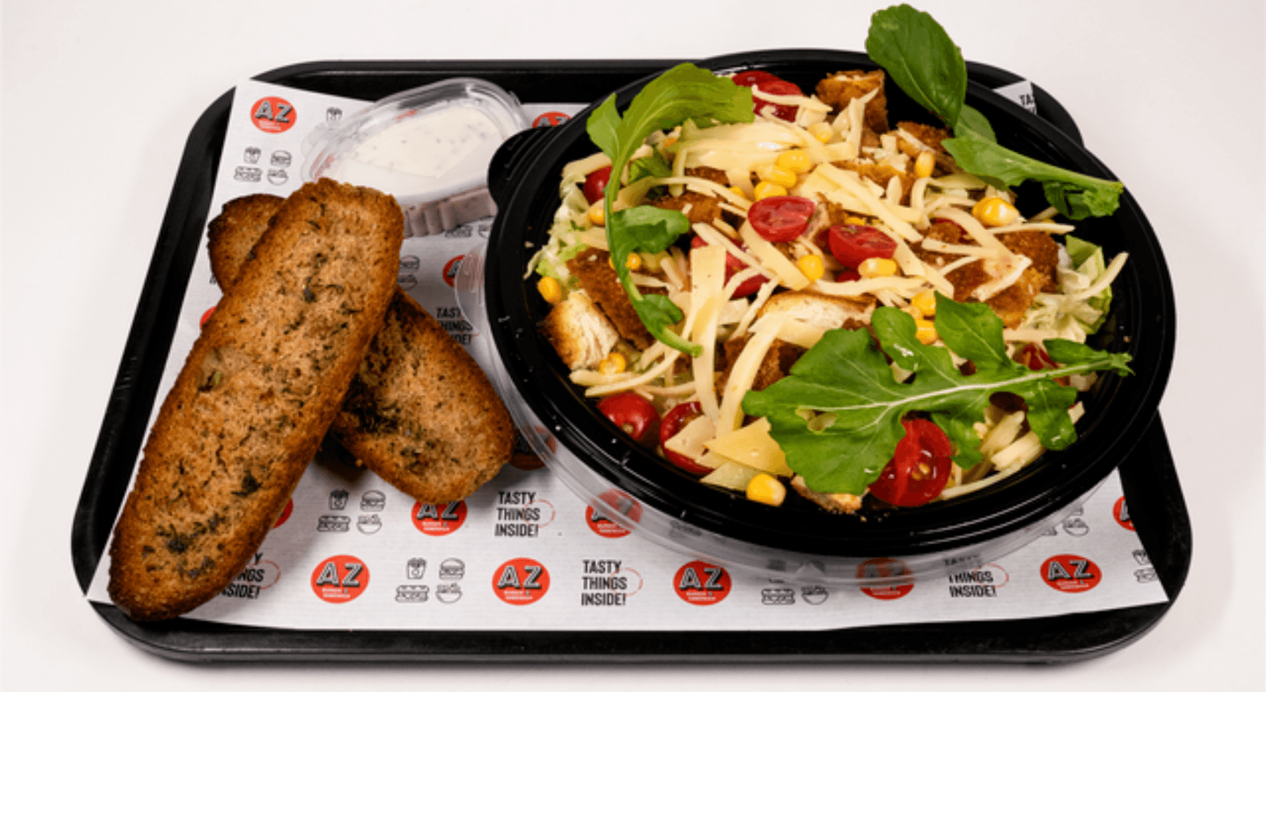 Salade Crispy Chicken Caesar