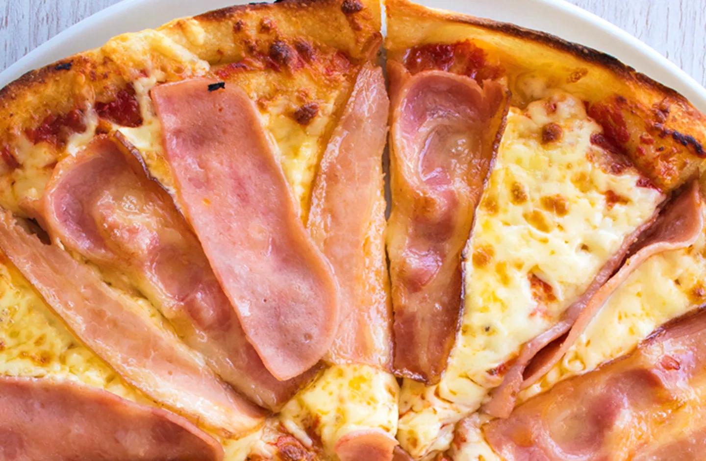 Pizza Sauce Blanche Carbonara