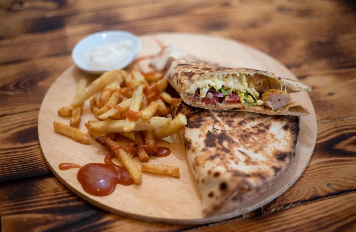 Escalope pané
