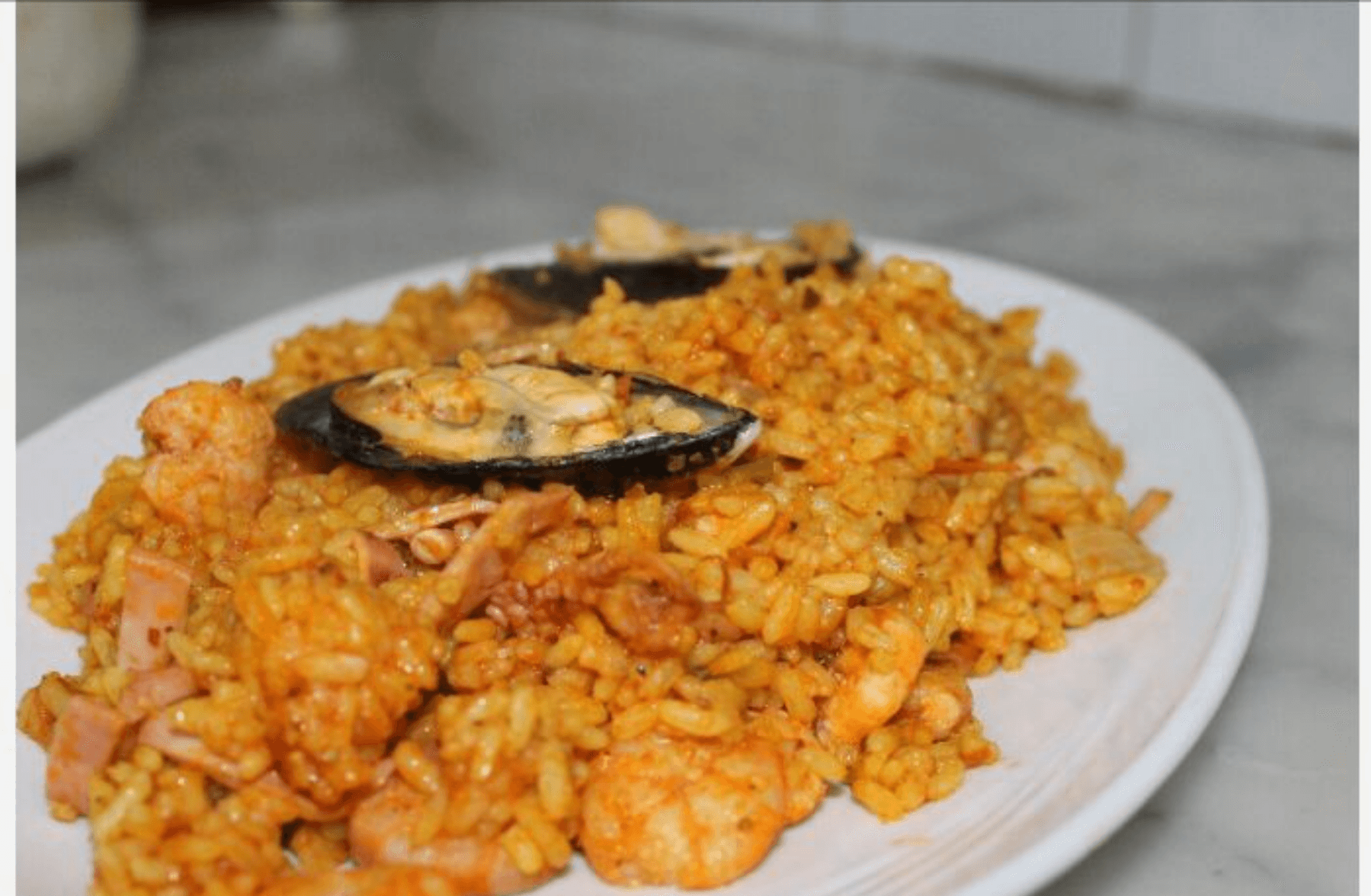 Riz aux fruits de mer