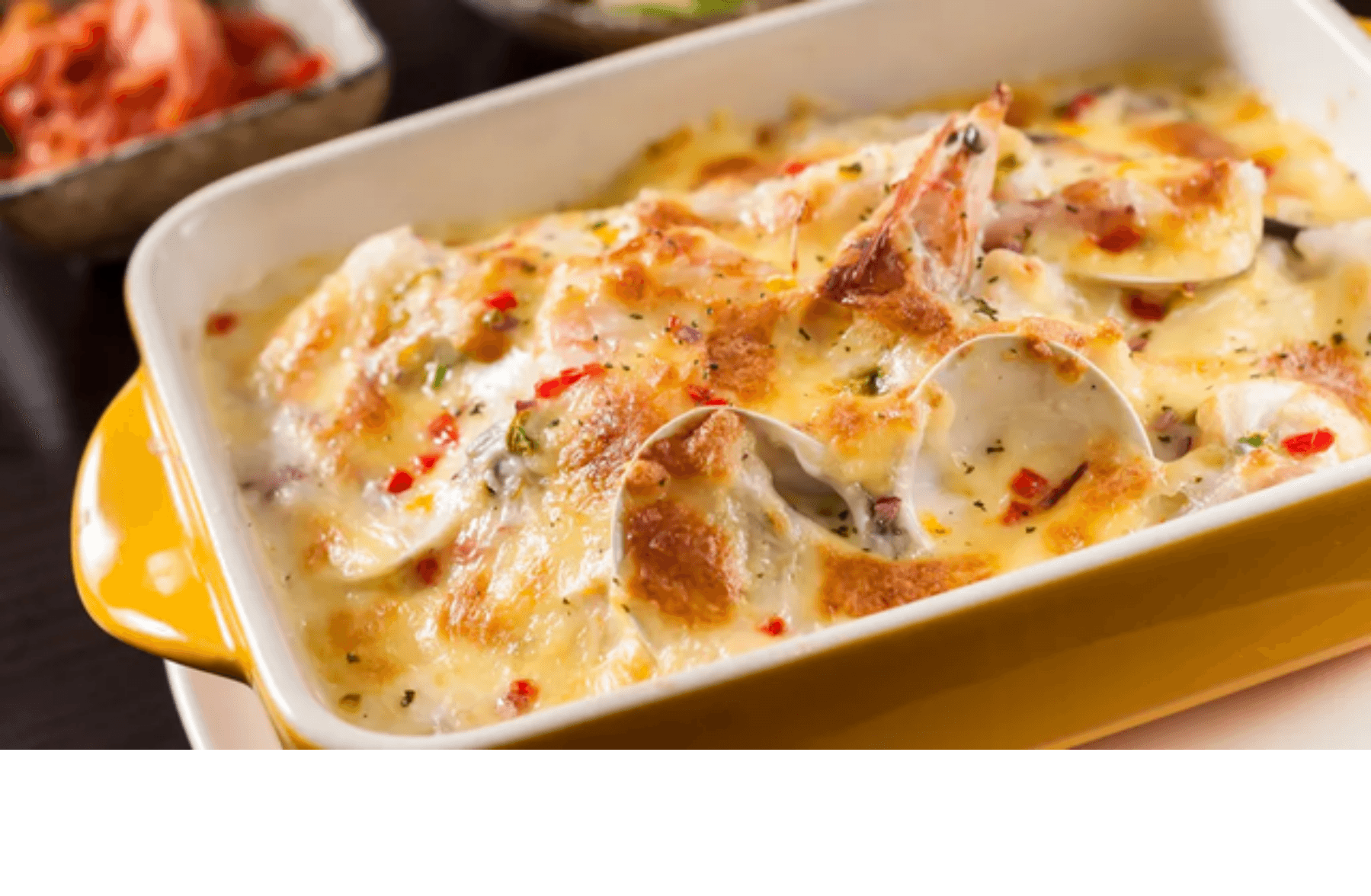 Fruits de mer gratinés