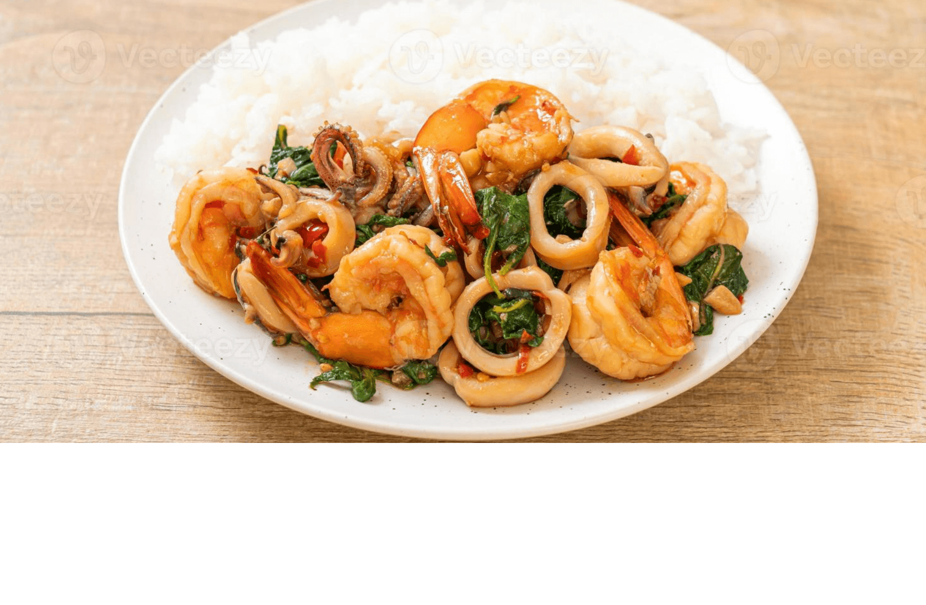 Fruits de mer sautés