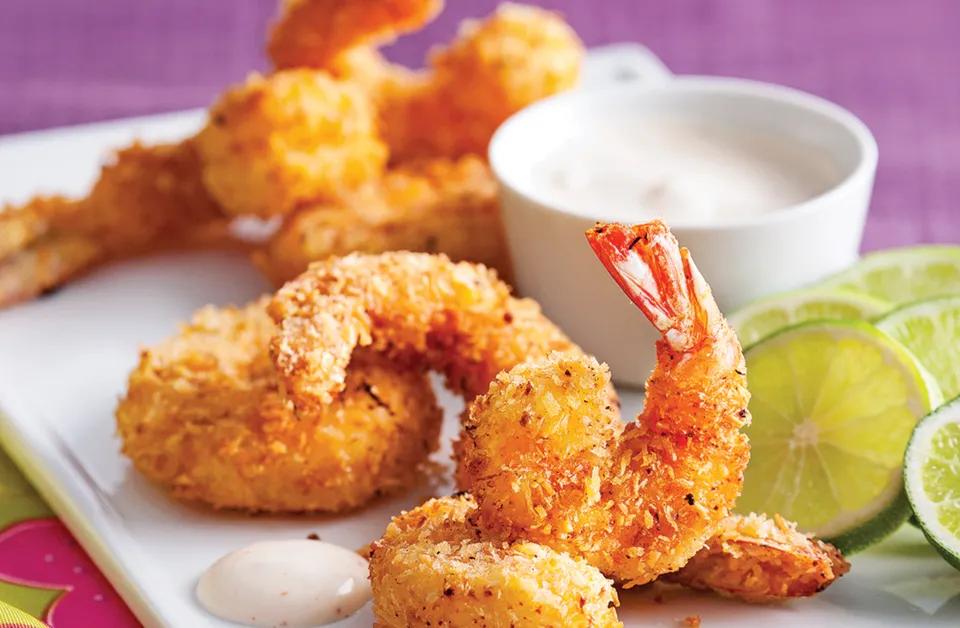 Crevettes panko