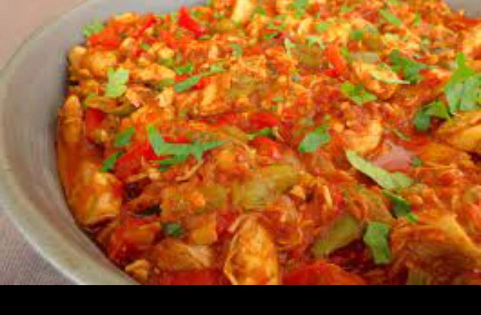 Émincé de Poulet à la mexicaine