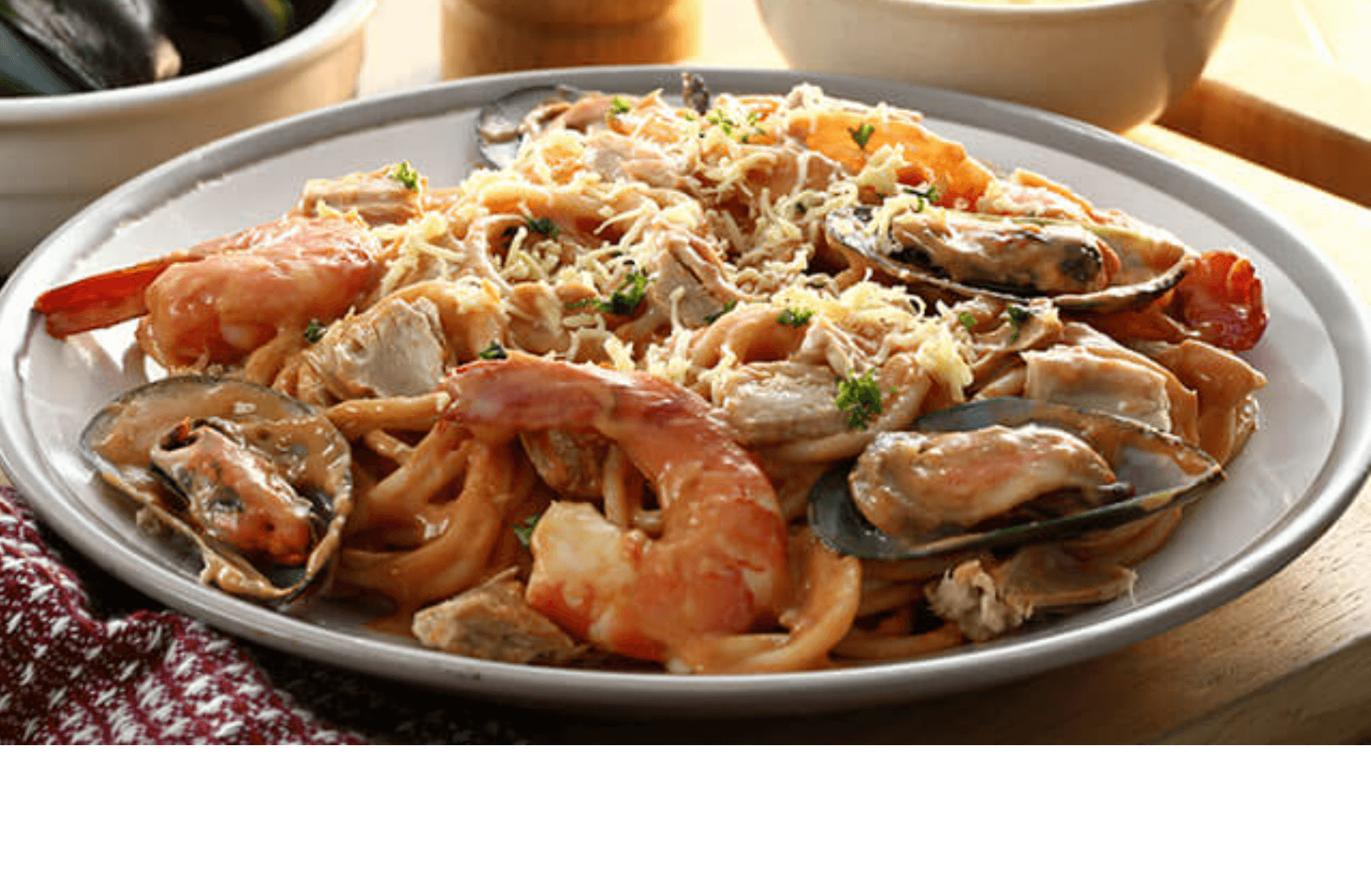 Pâtes fruits de mer Royale